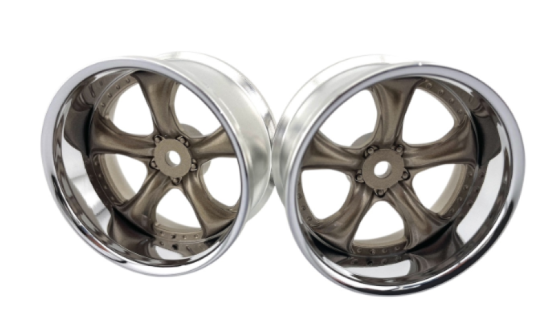 WORK VS KF WHEEL STANDARD RIM OFFSET6/8 Chrome bronze metallic